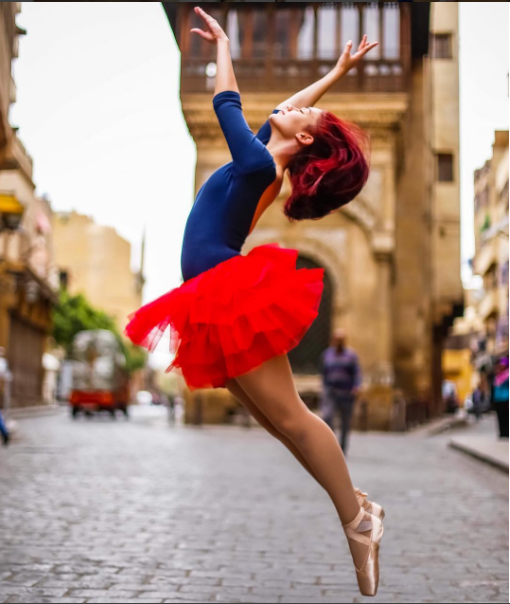 La danseuse @passant.abobasha. &copy; Ahmed Fathy Abdelsalam/Ballerinas of Cairo