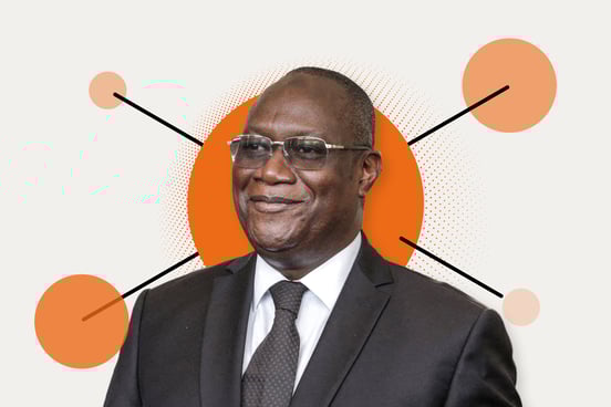 Le vice-Premier ministre et ministre de la Défense ivoirien, Téné Birahima Ouattara.