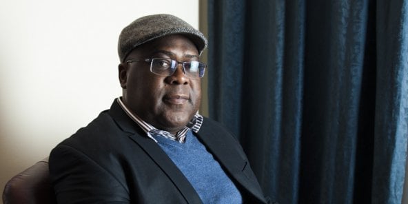 Félix Tshisekedi, à Bruxelles, le 10 février 2017. &copy; Colin Delfosse pour J.A.