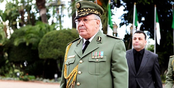 Le général Ahmed Gaïd Salah, vice-ministre de la Défense et chef d'état-major de l'armée. &copy; Xinhua/Zuma/REA