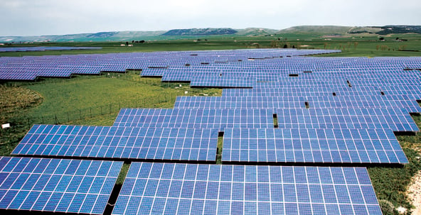 La firme a notamment réalisé la centrale solaire de Poggiorsini, en Italie &copy; Yingli Solar