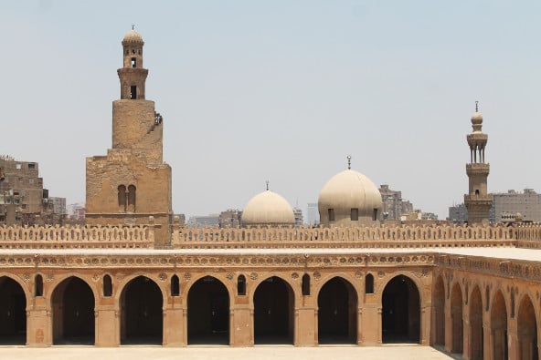 Minaret de la.mosquee d Ibn Touloun &copy; Laurent de Saint Périer pour J.A.