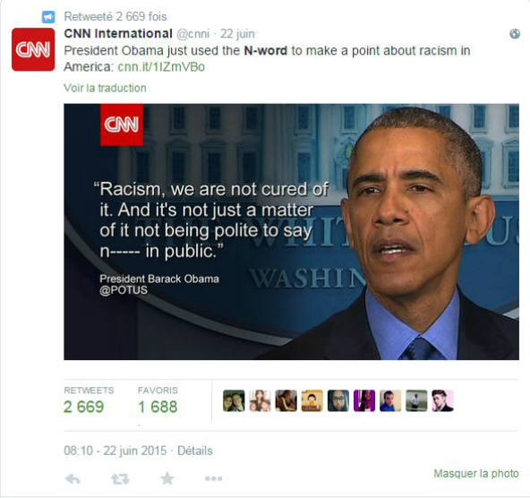 Capture d'écran &copy; CNN International/Twitter
