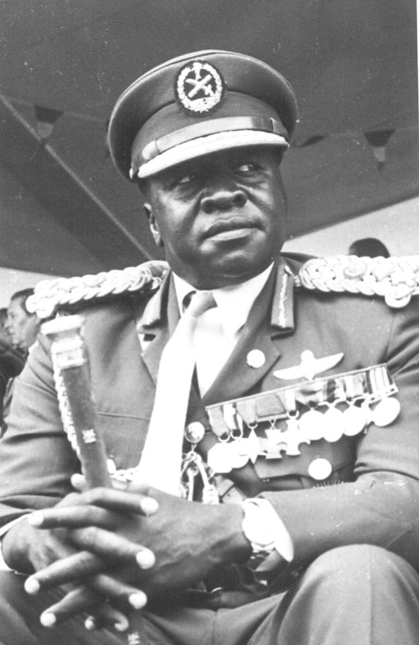 L’ancien président ougandais Idi Amin Dada. &copy; Archives Jeune Afrique