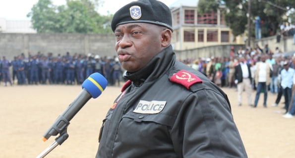 Célestin Kanyama, chef de la police congolaise à Kinshasa, le 2 septembre 2015. &copy; DR