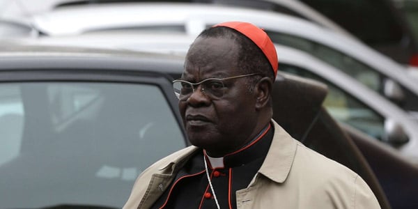 Le cardinal Laurent Monsengwo Pasinya au Vatican, le 6 mars 2013 &copy; Alessandra Tarantino/AP/SIPA