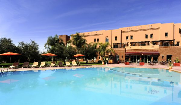 L’hôtel de Marrakech, l’un des 40 établissements dont le groupe dispose sur le continent. &copy; BABBA