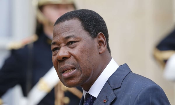 Le président béninois Thomas Boni Yayi &copy; Jacques Brinon/AP/SIPA