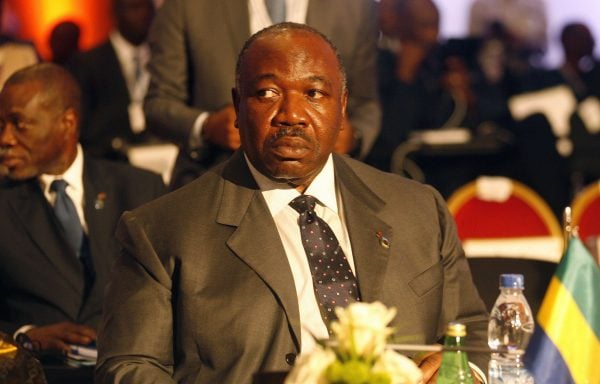 Le président gabonais Ali Bongo Ondimba au sommet Union africaine-Union européenne le 29 novembre 2017 à Abidjan, en Côte d'Ivoire. &copy; Diomande Ble Blonde/AP/SIPA