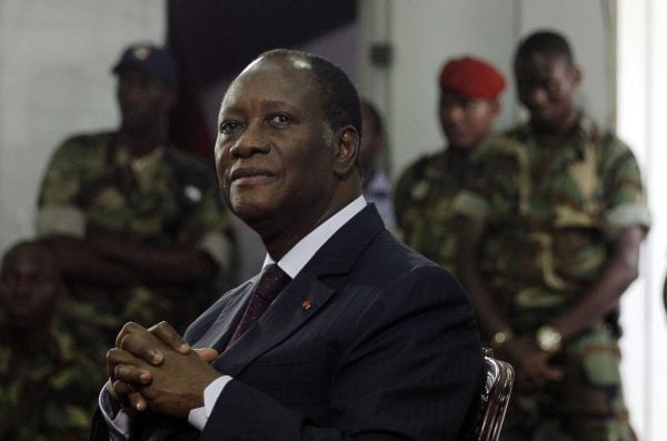 Le président ivoirien, Alassane Ouattara. &copy; Rebecca Blackwell/AP/SIPA