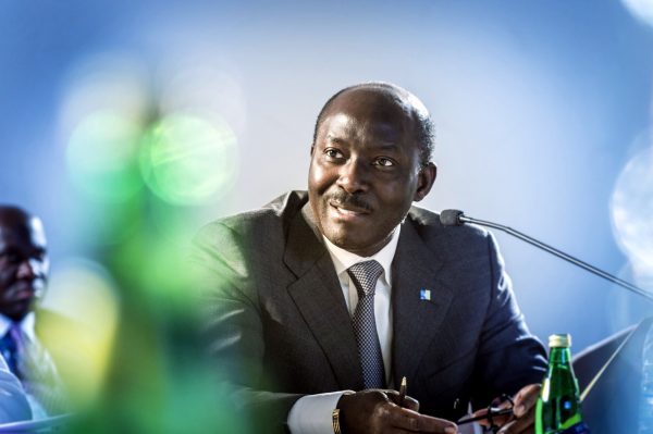 L’année dernière, le fondateur de BGFIBank, Henri-Claude Oyima, a été confronté à un scandale de fraude sur les cartes prépayées Visa. &copy; Henri-Claude Oyima (c) Eric Larrayadieu/CEO FORUM/JA