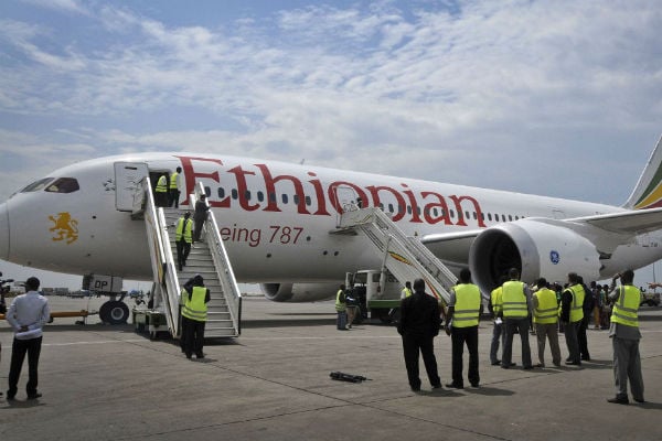 Un Boeing 787 Ethiopians Airlines. &copy; Elias Asmare/AP/SIPA