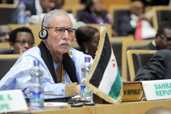 Brahim Ghali, chef du Polisario, lors du 28e sommet de l'Union africaine (image d'illustration). &copy; African Union Commission