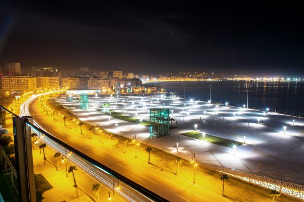 La nouvelle corniche de Tanger. &copy; Mohamed Drissi K. pour JA