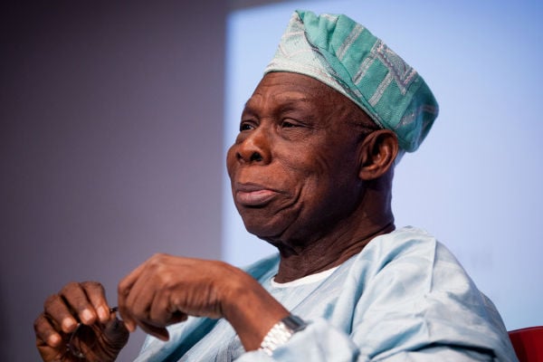 L'ex-chef de l'État nigérian, Olusegun Obasanjo &copy; Mark Chilvers/Jeune Afrique