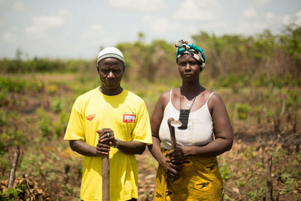 Après Ebola, la famille Yaugaré s'est réinstallée sur ses terres à Forécariah avec l'aide de l'Unicef. &copy; DR / Unicef