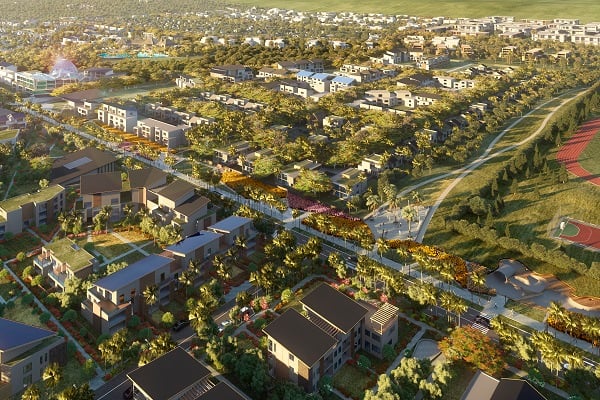 Vue aérienne de la smart city &copy; Medine Ltd