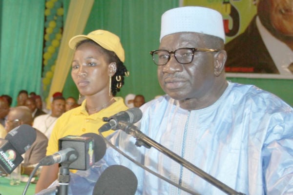 Bokary Treta, président du Rassemblement pour le Mali (RPM), le parti d'Ibrahim Boubacar Keïta. &copy; DR / RPM