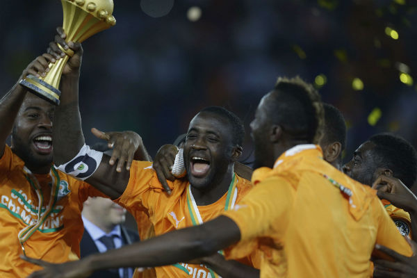 La Côte d'Ivoire, championne d'Afrique en 2015. &copy; Sunday Alamba/AP/SIPA