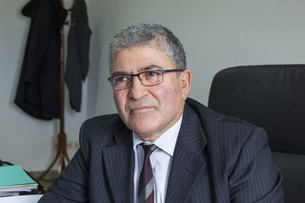 Kamel Akrout, Conseiller à la Défense du Président Béji Caïd Essebsi, dans son bureau du Palais de Carthage , à Tunis, le 2 février 2015, &copy; Ons Abid pour JA