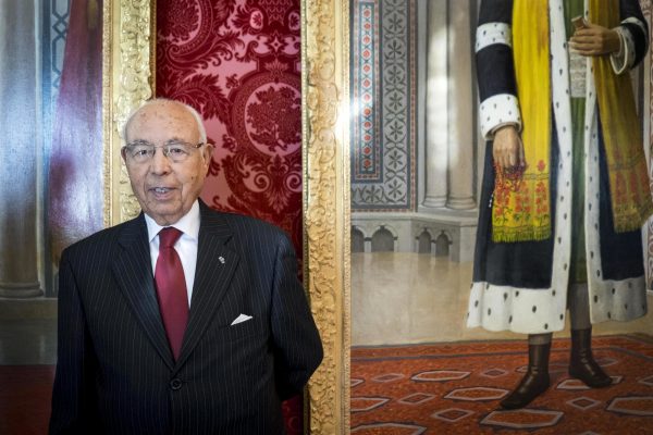 Lazhar Karoui Chebbi, le représentant personnel de Béji Caïd Essebsi &copy; Nicolas Fauqué/Corbis via Getty Images