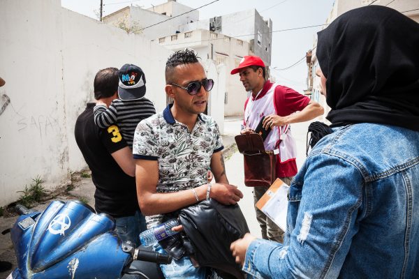 Dans le quartier de Mellassine, à Tunis (image d'illustration). &copy; Ons Abid pour JA