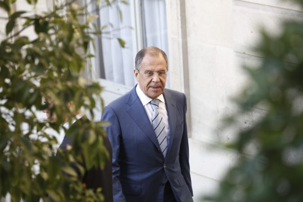 Serguei Lavrov, ministre des Affaires étrangères de Russie &copy; Denis ALLARD/REA