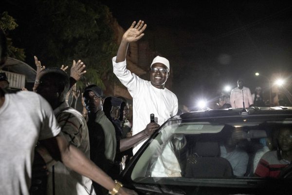 Libéré le 29 septembre, l’ex-maire de Dakar, exclu du PS, est encore considéré comme inéligible. &copy; JOHN WESSELS/AFP
