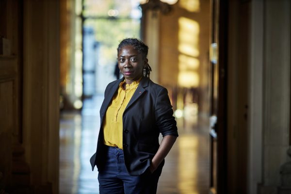 Danièle Obonoà l'Assemblée nationale française le 8 novembre 2019. &copy; Bruno Levy pour JA