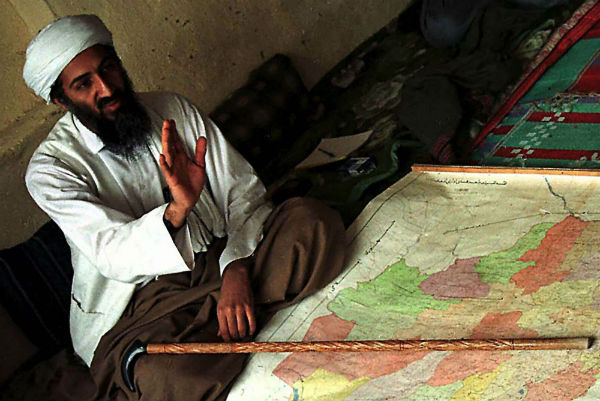 Ben Laden, en 1998 en Afghanistan. &copy; AP/SIPA