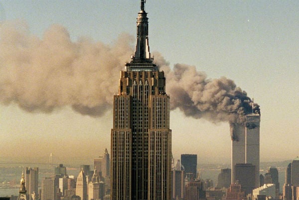 Attentat du World Trade Center, le 11 septembre 2001 à New York. &copy; MARTY LEDERHANDLER/AP/SIPA