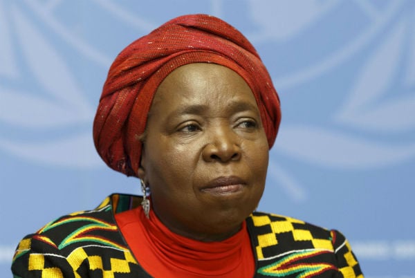 Nkosazana Clarice Dlamini-Zuma , le 24 mai 2016 à Genève. &copy; Salvatore Di Nolfi/AP/SIPA