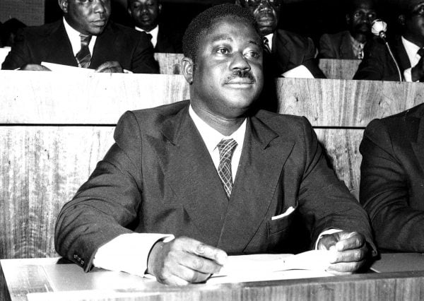 Henri Konan Bédié, président de l'Assemblée nationale ivoirienne (1980-1993). &copy; Archives JA