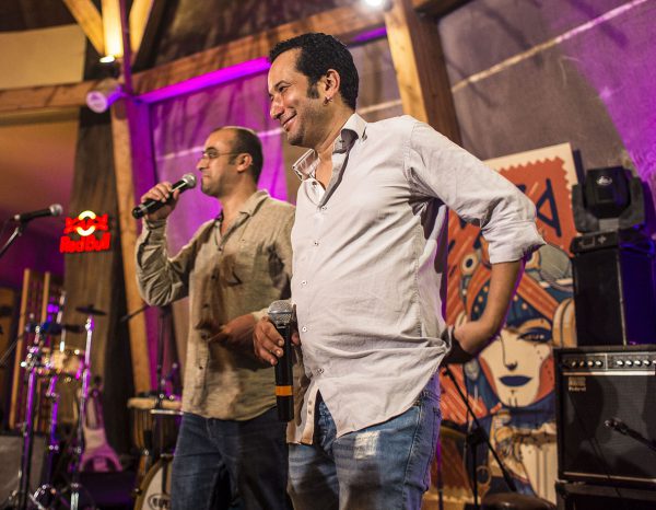 Mohamed Mrhari et Hicham Bahou, fondateurs du festival L'Boulevard &copy; Chadi Ilyass