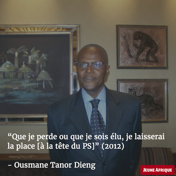 Ousmane Tanor Dieng, secrétaire général du parti socialiste &copy; Serigne Diagne / Flickr