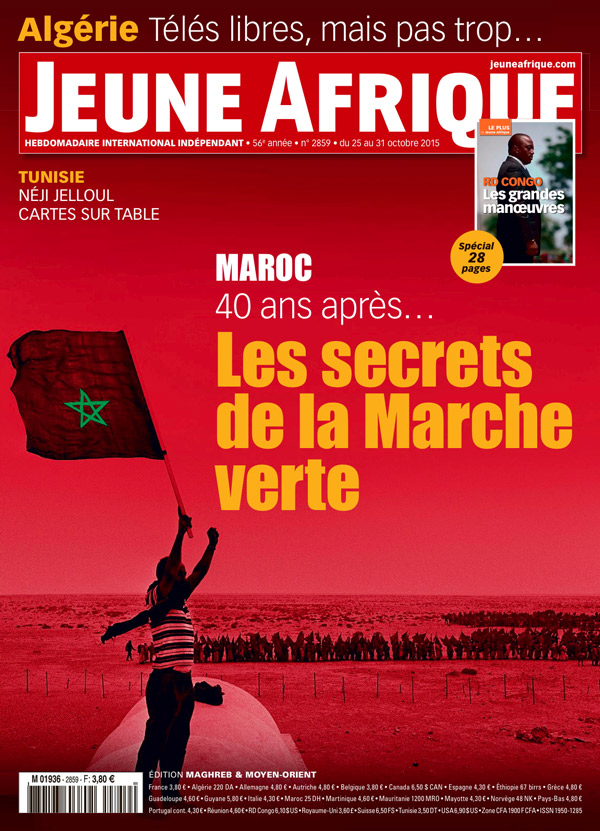 Jeune Afrique n°2859 &copy; Couverture de Jeune Afrique n°2859