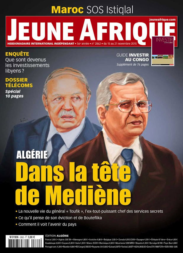 Jeune Afrique n° 2862 &copy; La Une du J.A. n° 2862.