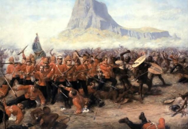 "The Battle of Isandlwana" de Charles Edwin Fripp, 1885. &copy; Capture d&rsquo;écran Youtube