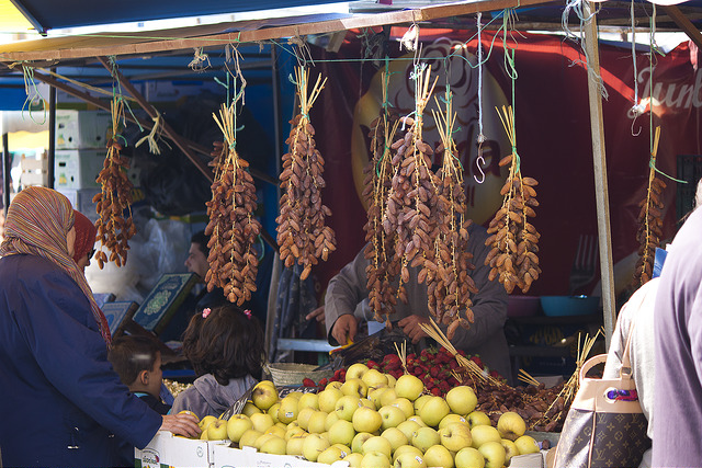 Un marché de Bizerte dans le nord de la Tunisie en mars 2013. &copy; Lucas Russo/CC/Flickr