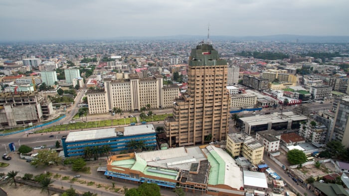 Kinshasa, vue aérienne (photo d'illustration) &copy; Jeune Afrique