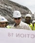 Mark Bristow, patron de Randgold, sur la mine d’or de Gounkoto, au Mali, en novembre 2013. © s. dawson/Bloomberg via Getty Images