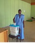 Dans un bureau de vote de Nouakchott, en Mauritanie, en 2014 (photo d’illustration). © Ahmed Mohamed/AP/SIPA