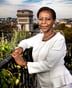 Louise Mushikiwabo, ministre des Affaires étrangères et porte-parole du gouvernement de Paul Kagame et candidate au poste de secrétaire générale de l’OIF, à Paris le 20 septembre 2018 © Bruno Levy pour JA