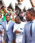Le président Faure Gnassingbé visitant le chantier du nouveau marché moderne de la préfecture, à Baifilo, le 14 juillet. © Présidence Togolaise