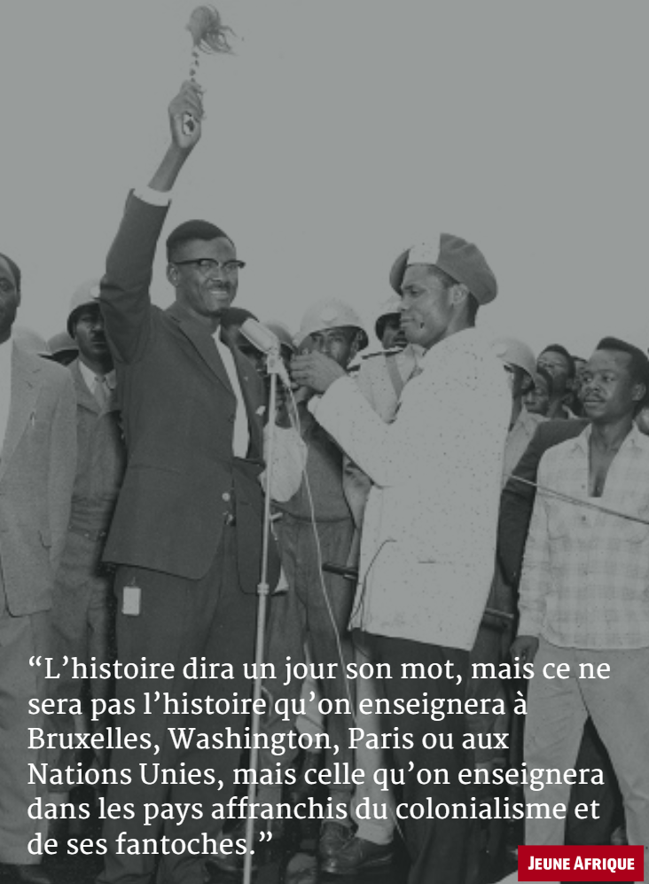 Patrice Lumumba, Premier ministre congolais. &copy; Archives J.A.