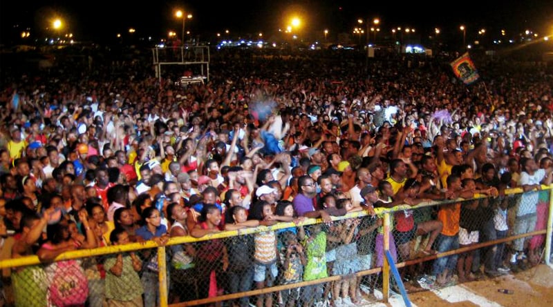 Le festival de Baía das Gatas, au Cap Vert, en 2019. &copy; DR