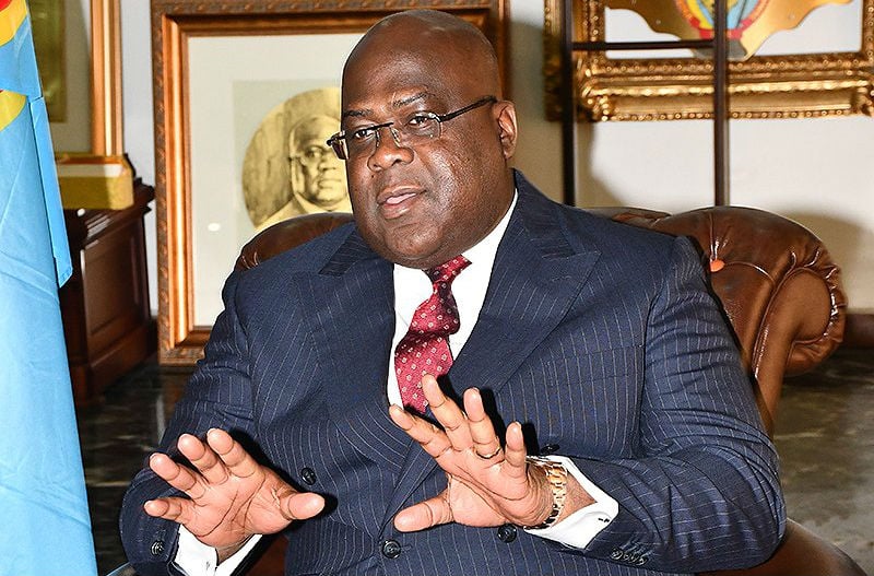 Félix Tshisekedi, le 29 avril à Kinshasa. &copy; DR / présidence RDC