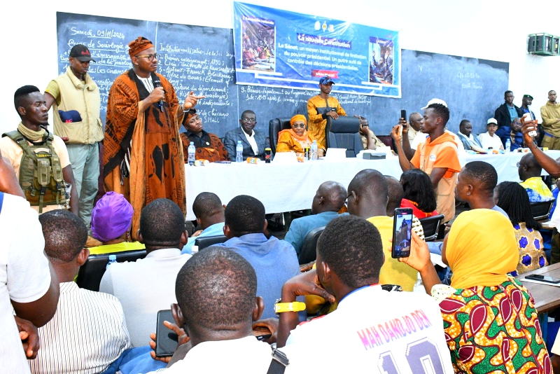  &copy; Vulgarisation de l&rsquo;avant-projet de nouvelle Constitution à l&rsquo;université de N&rsquo;Zérékoré.