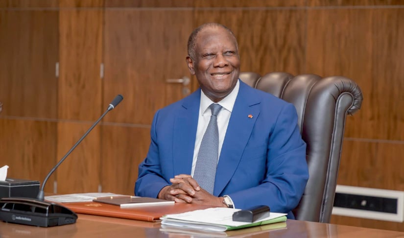  &copy; SEM Alassane Ouattara, président de la République de Côte d’Ivoire.