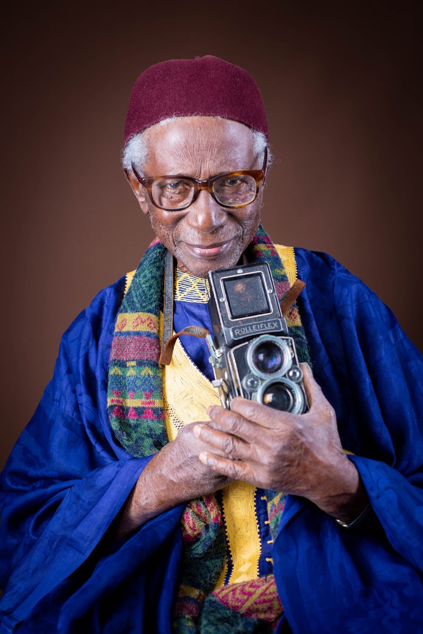 Adama Sylla, l'un des doyens de la photographie en Afrique. &copy; Tex.